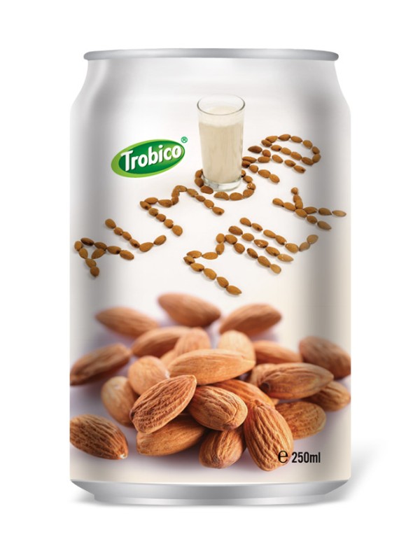694 Trobico Almond milk alu can 250ml